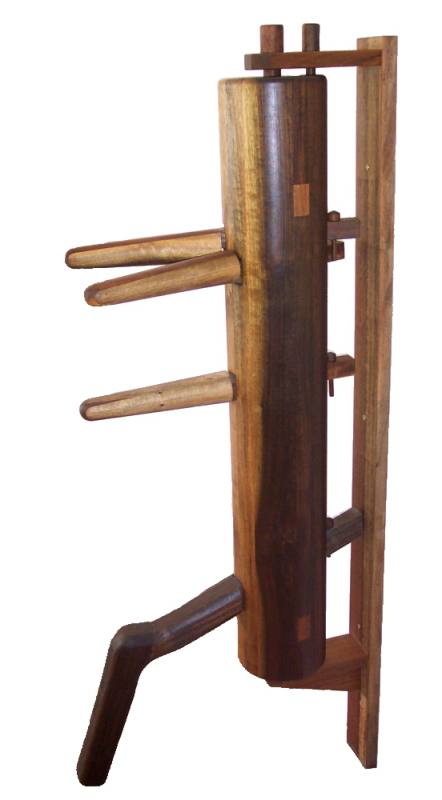 Wooden Dummy,Wing Tsun Holzpuppe Nussbaum